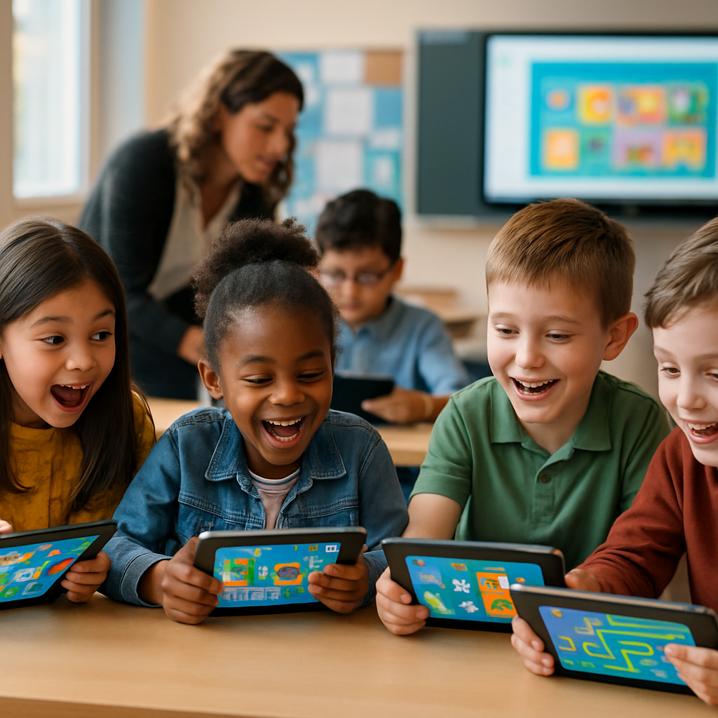The Digital Classroom: Where Wonder Meets Technology in Children’s Learning